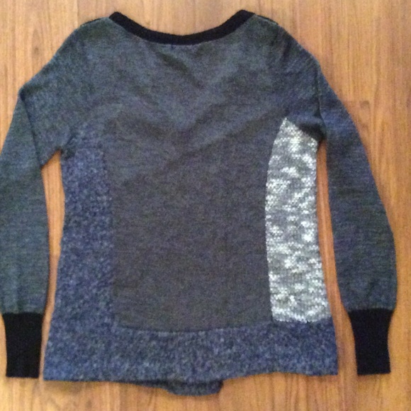 Tricotto mixed media sweater - Picture 6 of 6